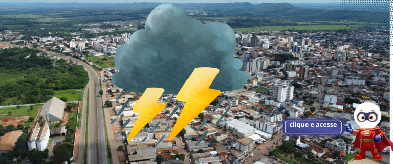 Fortes chuvas provocam alagamentos em bairros de Unaí neste domingo (15)